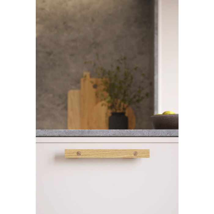 Furnipart Furnipart meubelgrepen LONGA - hout  - gelakt/niet gelakt