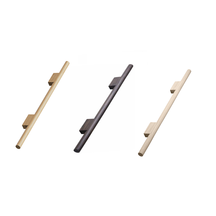 Furnipart Furnipart furniture handles MAGNUM - wood - lacquered/unlacquered