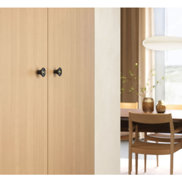 Furnipart Furnipart furniture knobs RECTA - lacquered wood & metal