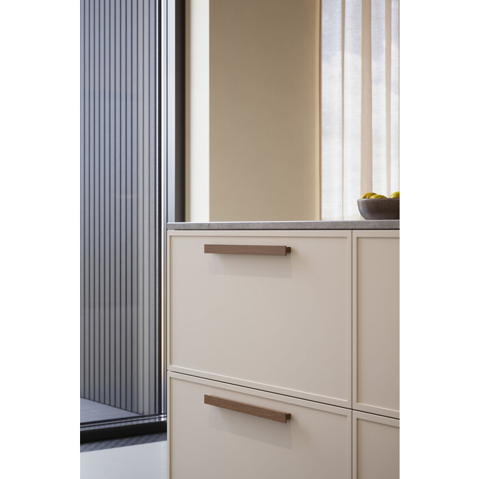 Furnipart Furnipart furniture handles SHELTER - wood - lacquered/unlacquered