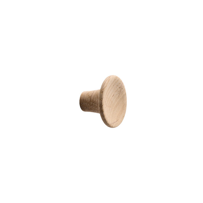 Furnipart Furnipart furniture knob TUBA - wood - lacquered/unlacquered