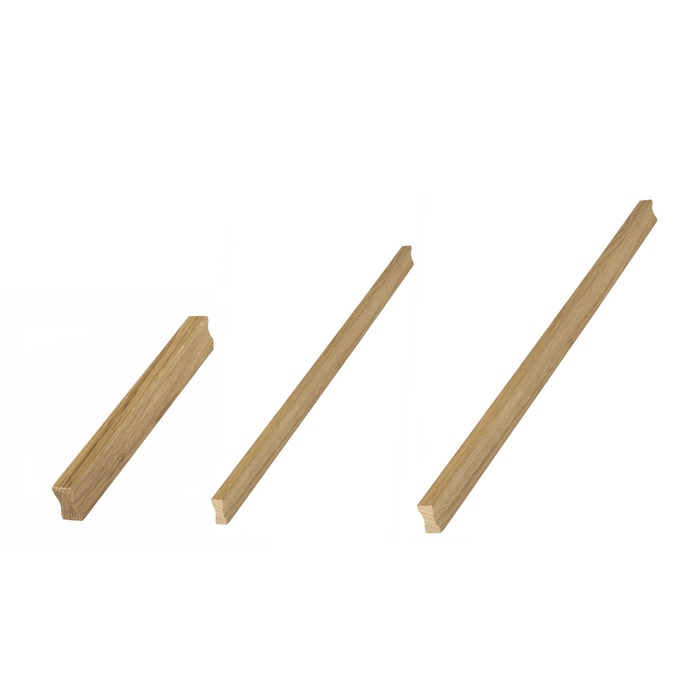 I.B.E. Unfinished wooden furniture handles from IBE - natural oak