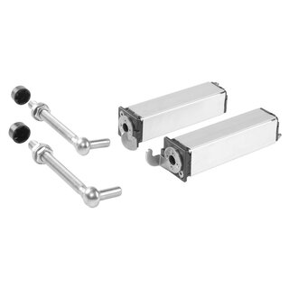 LOCINOX Federscharniere-Set für Gartentore – SWING40