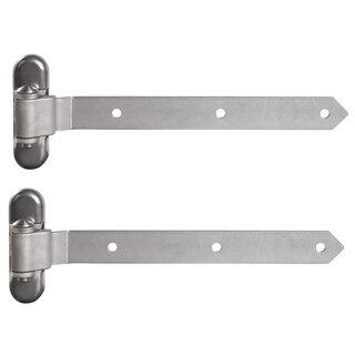 LOCINOX Charnière tridimensionnelle réglable 3DW-HDG - 180° - 2 pièces