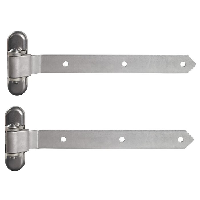 LOCINOX Locinox Regelbaar 3- dimensioneel scharnier 3DW-HDG - 180° - houten poorten - 2 stuks