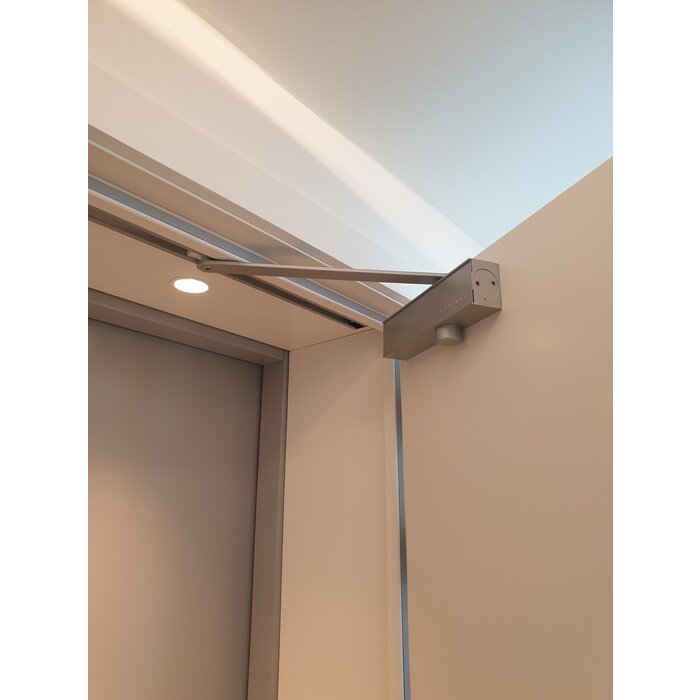 HDD Ferme-porte à bras coulissant DORINT IT920 - force de fermeture 2-4 Alu Look