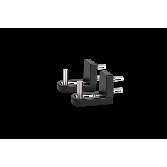 LOCINOX Locinox Charnière 2 dimensions réglable à 90° NOSHEHINGE-A- QF - 2 pièces