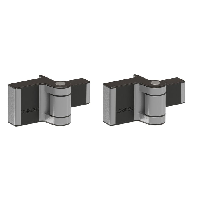 LOCINOX Locinox 2-Dimensional 180° adjustable hinge PUMA - 2 pieces