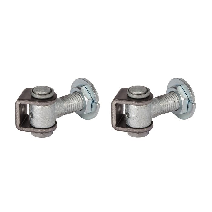 LOCINOX Locinox  Anti vandalisme scharnier 90° -G90LR met regelmoer - 2 stuks