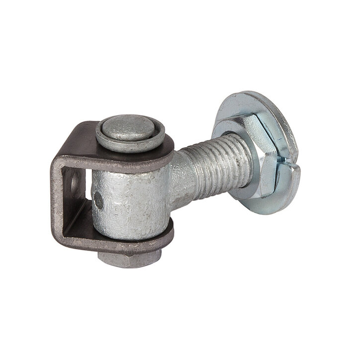 LOCINOX Charnière anti-vandalisme Locinox 90° -G90LR avec écrou de réglage - 2 pièces