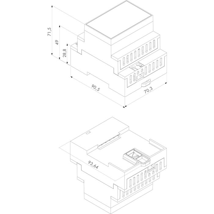 LOCINOX POWERSTONE 60W voeding voor Locinox grondgrendels met overbelastingsindicator