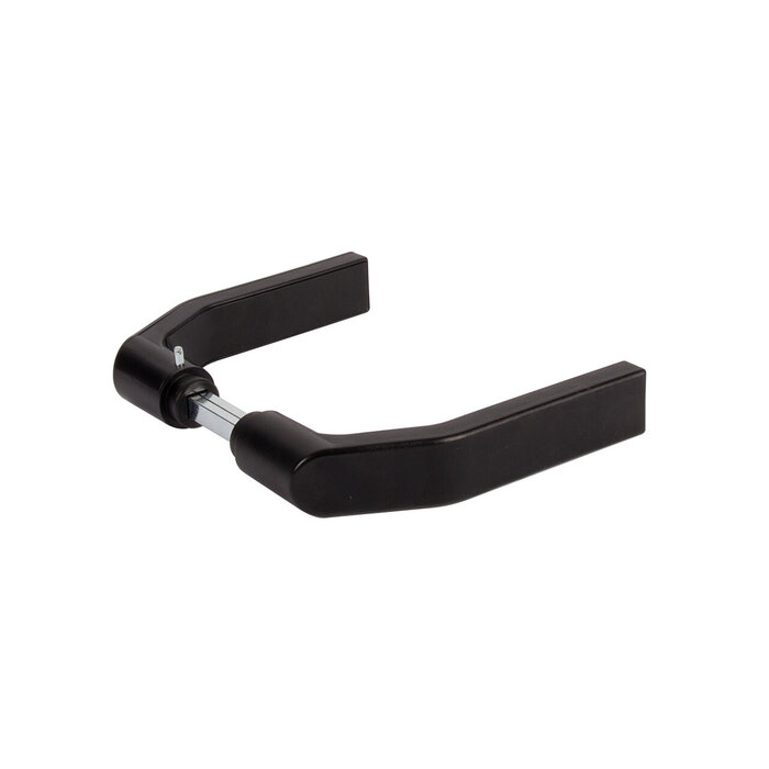 LOCINOX Paar zwarte deurkrukken 3006G-4060 in polyamide voor opbouwsloten