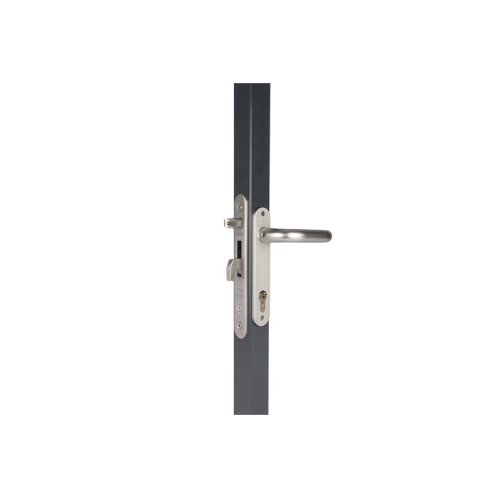 LOCINOX Serrure à mortaiser Locinox FORTYLOCK avec axe 20 mm - pour profilés à partir de 40 mm
