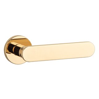 Aprile Solid Aprile door handles DEGLASIA Gold polished