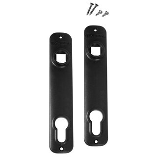 LOCINOX Paar Abdeckplatten aus Polyamid 3020-HYB-STD für Locinox-Einsteckschlösser