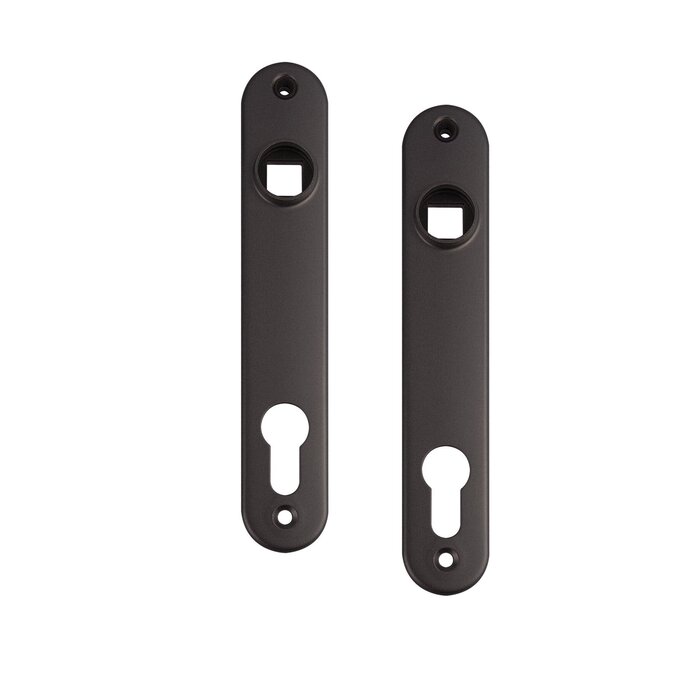 LOCINOX Paar aluminium  afdekplaten 3020-HYB-ALU voor Locinox insteeksloten