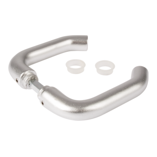 LOCINOX Pair of aluminum door handles 3006 DH for Locinox mortise locks