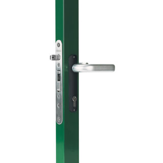 LOCINOX Locinox Serrure à mortaiser H-METAL pour profilés à partir de 60 mm - mandrin 35mm