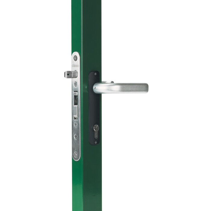 LOCINOX Locinox Insteekslotslot H-METAL  met een doornmaat van 35mm - voor profielen vanaf 60 mm