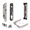 LOCINOX Complete package FORTYSET-40P-JP for metal/aluminium/PVC garden gates