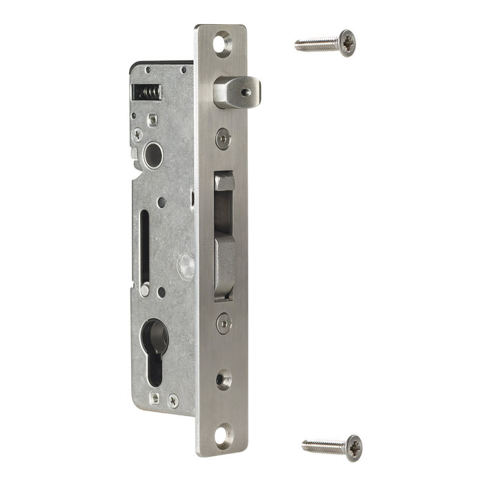 LOCINOX Locinox Mortise lock H-METAL-WB for weld-in cabinet - Mandrel 35mm