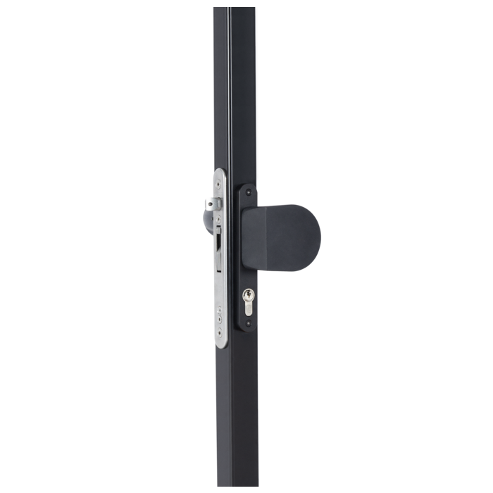 LOCINOX Poignées de porte Locinox 3006HOLD à coins arrondis - Fixes ou tournantes