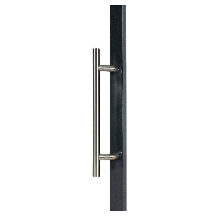 2 Paires Poignées De Porte Intérieure – Aspect Acier Brossé, Métal, Moderne, Neuves