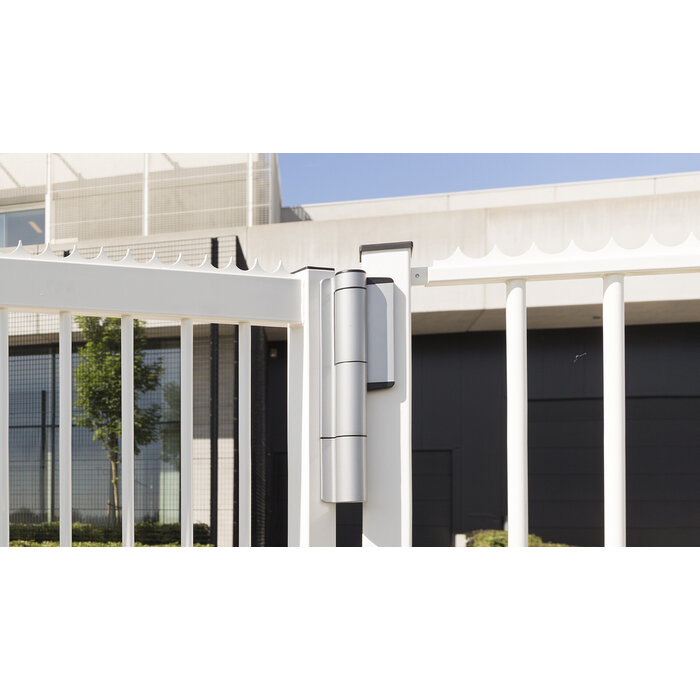 LOCINOX Locinox krachtig hydraulisch scharnier en poortsluiter MAMMOTH-HD met RAPTOR scharnier