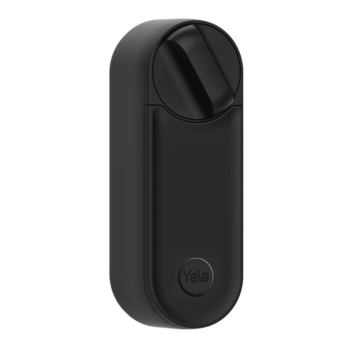 Assa Abloy Schwarzes Yale Linus® L2 – Intelligentes Türschloss mit integriertem Bluetooth und WLAN