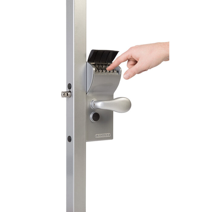 LOCINOX Locinox Free Vinci mechanisches Codeschloss LFKQ40X1LCR mit Türgriff