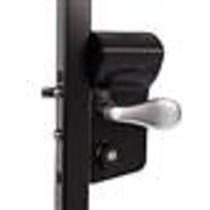 LOCINOX Serrure à code mécanique Locinox Vinci LMKQ40V2LVSZC avec poignée de porte et cylindre