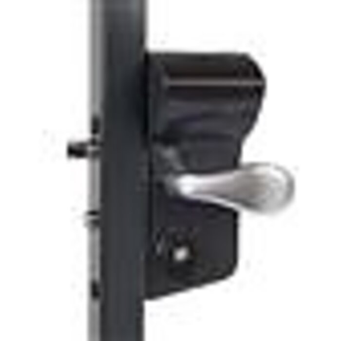 LOCINOX Serrure à code mécanique Locinox Vinci LMKQ40V2LVSZC avec poignée de porte et cylindre