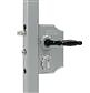 Locinox Opbouw sierpoortslot LARQ40H2LVSZFA voor rond profiel 40-60mm - groot