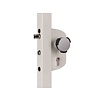 LOCINOX Kindersicheres Torschloss LAKZ5IP1LVCAKID für Vierkantprofil 50mm