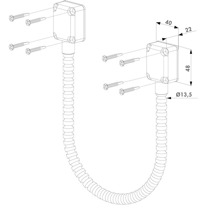 LOCINOX Locinox Edelstahl-Transitkabel DVK
