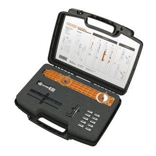 LOCINOX Mallette à outils RHINODRILL pour charnière esthétique Rhino