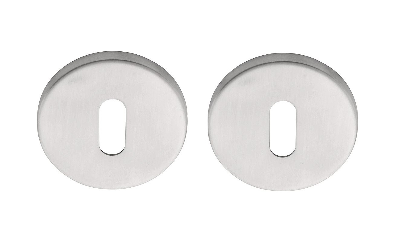 Paar Sleutelplaatjes Basics LBN50 6 mm - PVD mat RVS