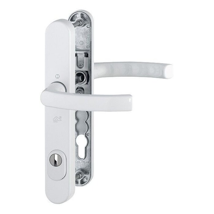 Hoppe Hoppe safety set Liège handle/handle white - PZ92mm