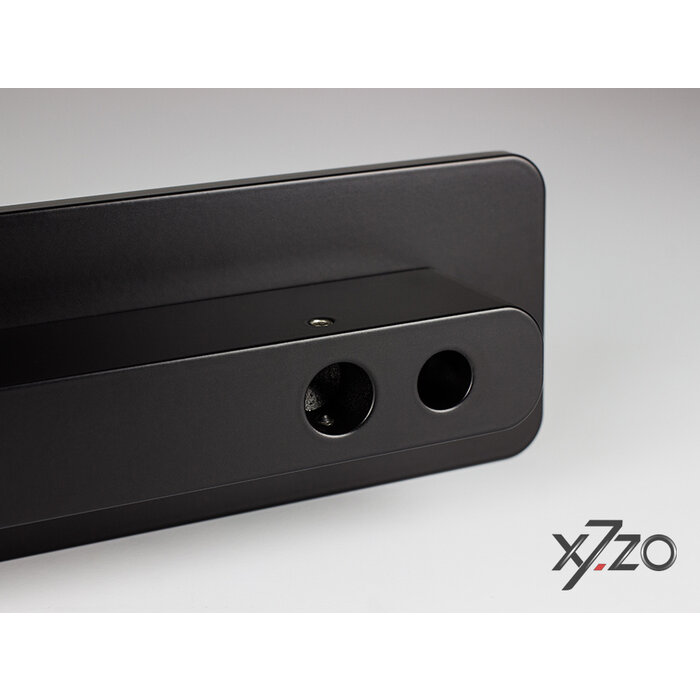 X7.ZO Poignée de porte design rectangulaire en aluminium Z58 - 700 avec placage en pierre - Cuivre