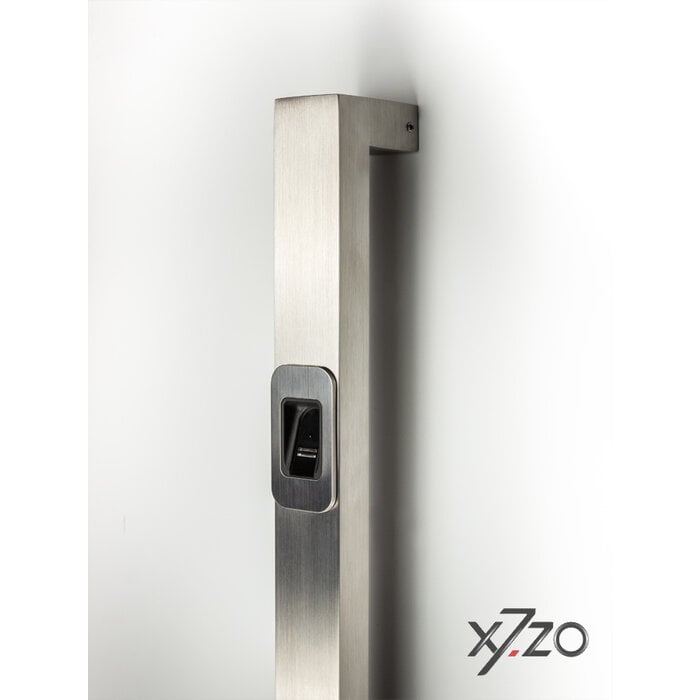 X7.ZO Stainless steel door handle Z47 with biometric laser for fingerprint