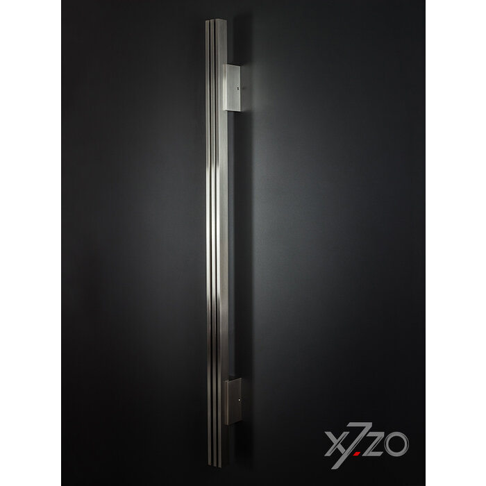 X7.ZO Poignée de porte solide en acier inoxydable Z48 au design épuré - 1000 mm