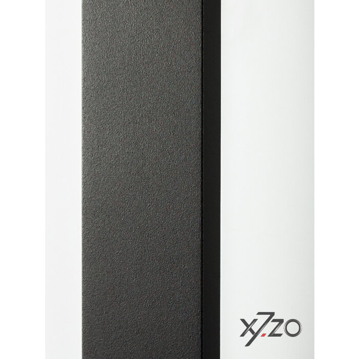 X7.ZO Poignée de porte noire Z45 en acier inoxydable massif avec aluminium - 1000 mm