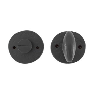 Dauby WC-Armatur CDF aus Gusseisen BT294/R326bis - Schwarz (N)