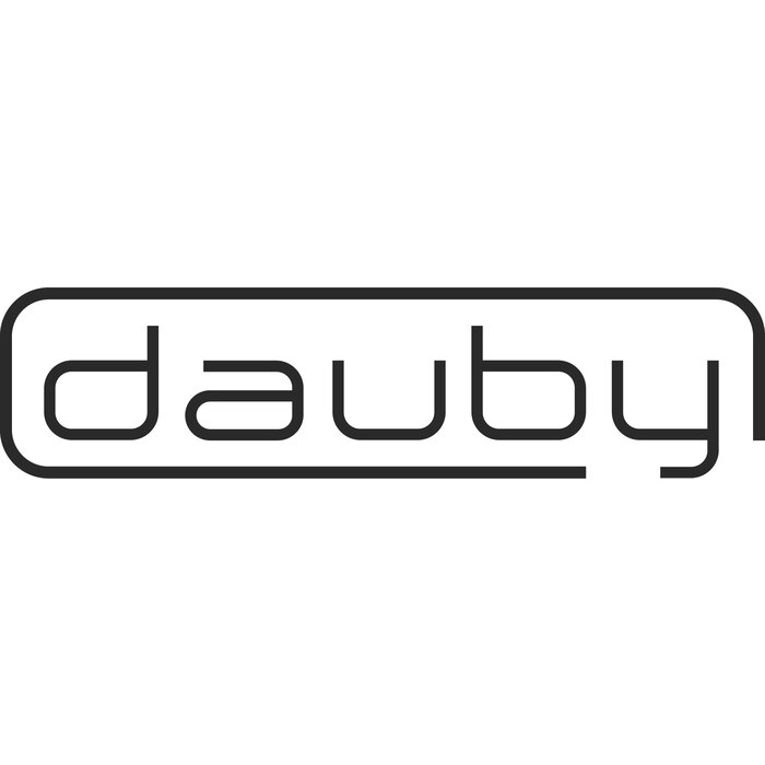 Dauby Black door handle (N) cast iron CDF for outdoor use