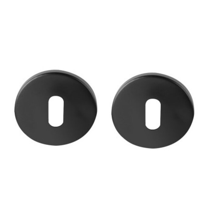 DKS Runde Schlüsselplatten 50R – Rotguss PVD – Ø52 mm