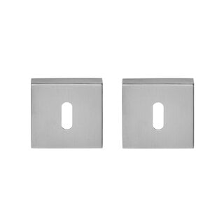 DKS Vierkante sleutelplaatjes 53Q - mat RVS