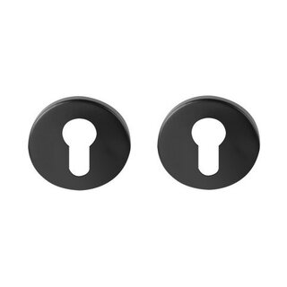 DKS Round cylinder plates 50R - gunmetal PVD