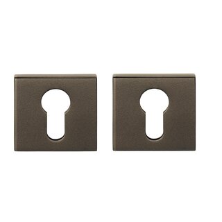 DKS Quadratische Zylinderplatten 53Q – Bronze