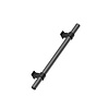 Furnipart Furniture handles BOND - matt black/gun-metal