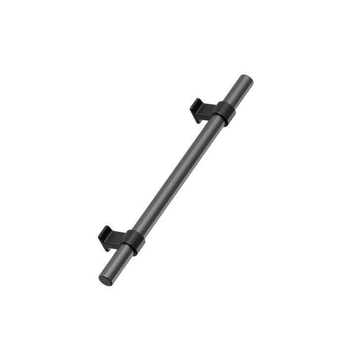 Furnipart Furniture handle BOND - Gun metal / Matte black